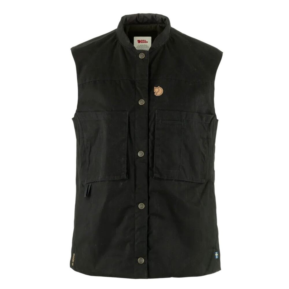 Fjallraven Sample Singi Padded Vest Black Women’s Small Puffer Down